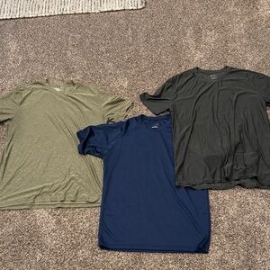 Classic Men's Short Sleeve Tees - Olive, Navy, and Black